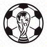 2026世界杯官方赛程查询网站Logo - 足球与地球标志